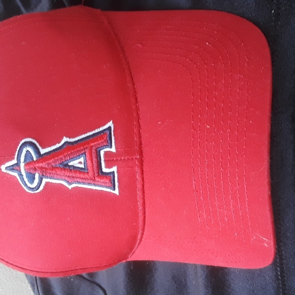 Angels baseball cap snap back red - Picture 2 of 6